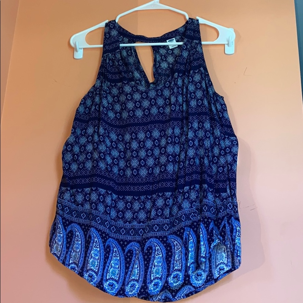 Old navy tank
